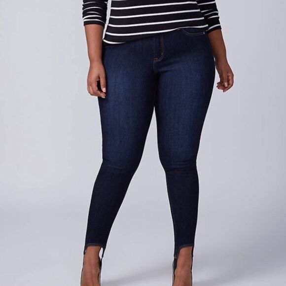 Super Stretch Skinny Jean-Stirrup - Picture 3 of 4